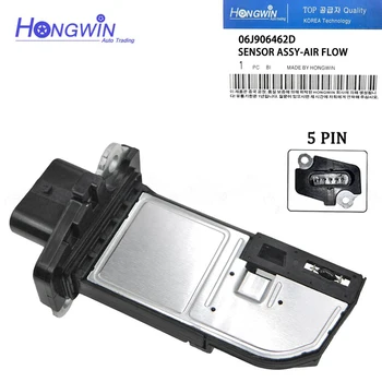 OEM.06J906461D 06J906462D 7450075 MAF 공기 유량 질량 센서, 폭스 바겐 티구안 제타 골프 파사트 아우디 A3 4 5 6 TT Q5 1.8 2.0 2009-2014
