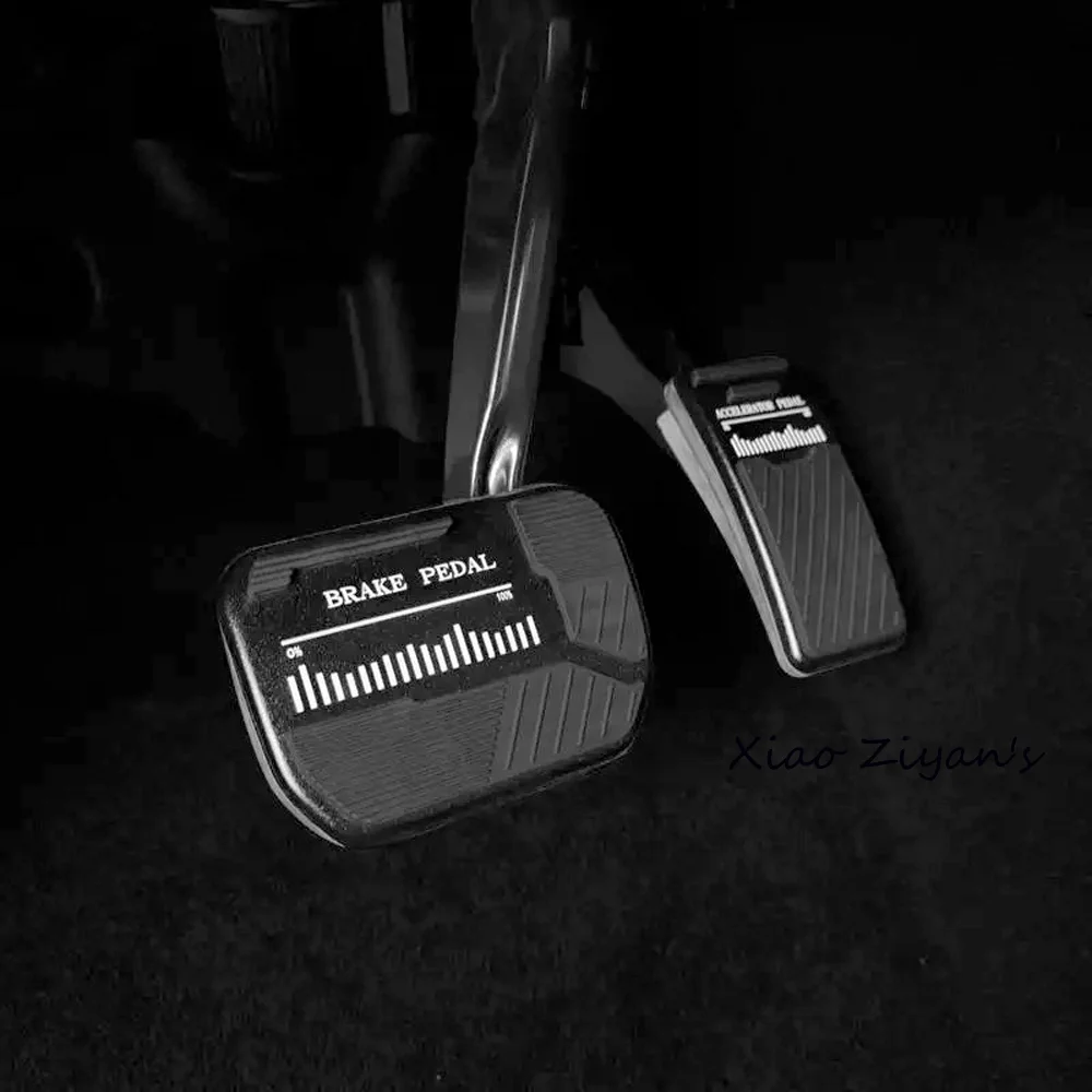 Für Lynk & Co 06 07 08 EM-P 2020 ~ 2025 2021 2022 2023 2024 Auto Bremse Gas Pedal Aluminium legierung Nicht-slip Pedal Innen Zubehör – Detail 8