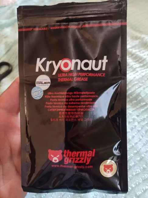 Thermal Grizzly Kryonaut Paste Cooler Grease 12.5W/m.k Water Cooling  Conductive Heatsink Plaster Cooler No Certificate - Price history & Review, AliExpress Seller - AegirX MOD Store