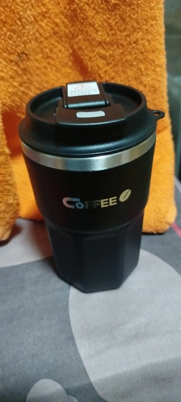 WORTHBUY 400/480ML 304 Stainless Steel Coffee Cup With Lid&Handle Double Layer Coffee Mug Drinkware Reusable Insulated Water Cup photo review