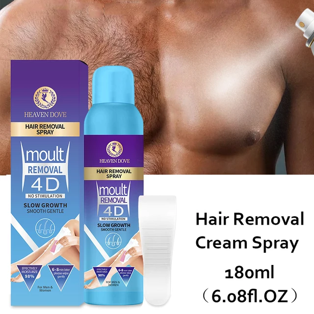 Introducing HEAVEN DOVE 4D Hair Removal Spray: The Ultimate Solution for Painless and Quick Hair Removal