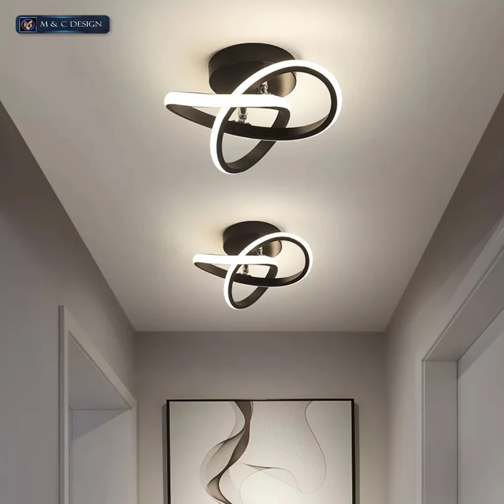 

Led Ceiling Light Modern Minimalist Balcony Aisle Lamp Home Corridor Room Channel Ceiling Lamp Nordic Ins Kitchen Ceiling Lights