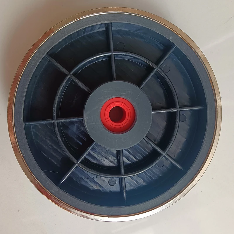 Diamond Grinding Wheel 6" inch 150x38x25.4mm Hole with 3pc Sleeve Reducer 19 to 16 to 12.7 Electroplated Alloy Polishing Wheel