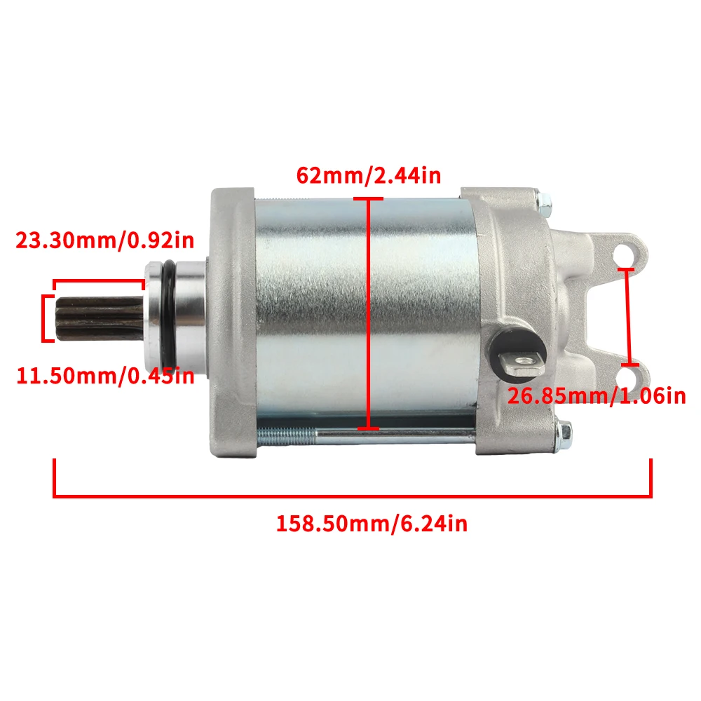 31100-40f00 for Suzuki Gsx R1000 Starter 2001 To 2008 Motorcycle Starter Motor 2T 12V CCW Engine Racing Tuning Parts
