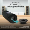 Sound Level Meter Calibrator SLM 94dB & 114dB 1/2 Inches And 1 Inch Microphone Sonometer Noise Decibel Tester Backlight 5
