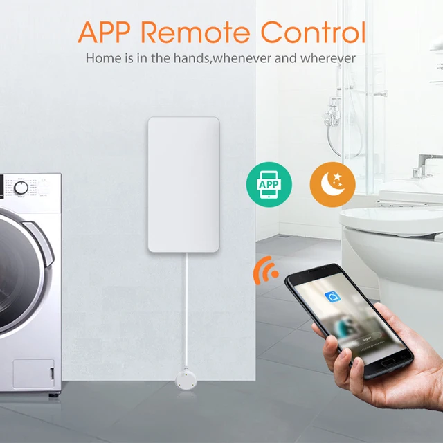 Tuya Water Leakage Sensor Smart Home Wifi  High Sensitivity Zigbee Detector App Control Security Alarm System For Apple Homekit 3