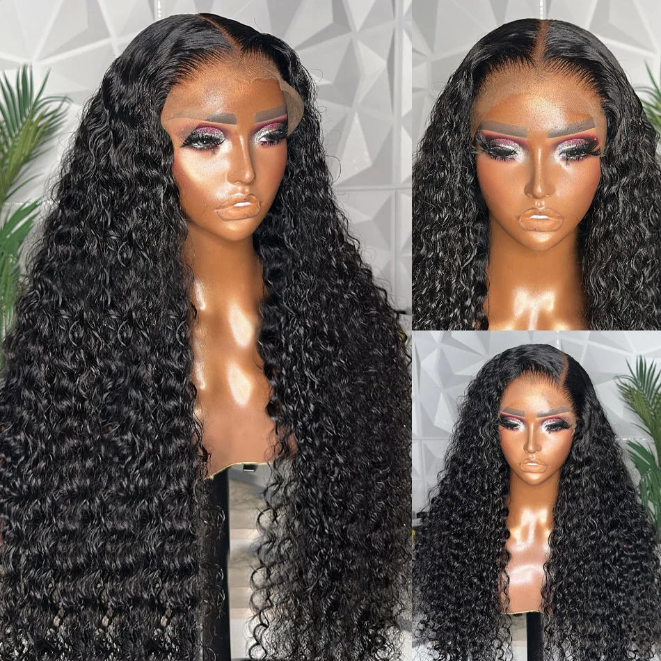 Deep Wave 13x6 Hd Lace Frontal Wig Brazilian Human Hair