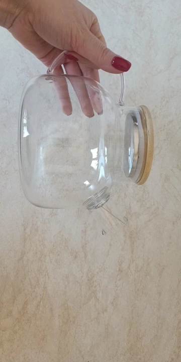 Carafe d'Eau A Jus De Fruit En Verre Avec Bouchon