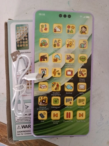 Toy Cell Phone Educational Mobile Model for Kids—Learning Fun photo review