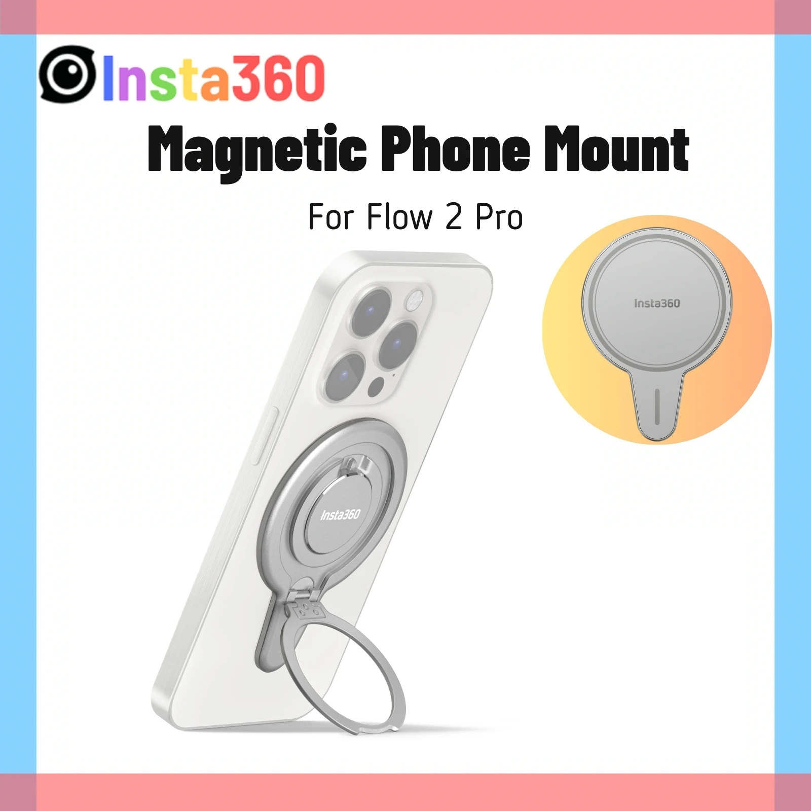 その他 insta360 - Insta360 FLOW PRO+ Magnetic Phone Mount Buy Flow/Flow Pro Magnetic Phone Mount - Insta360 Store