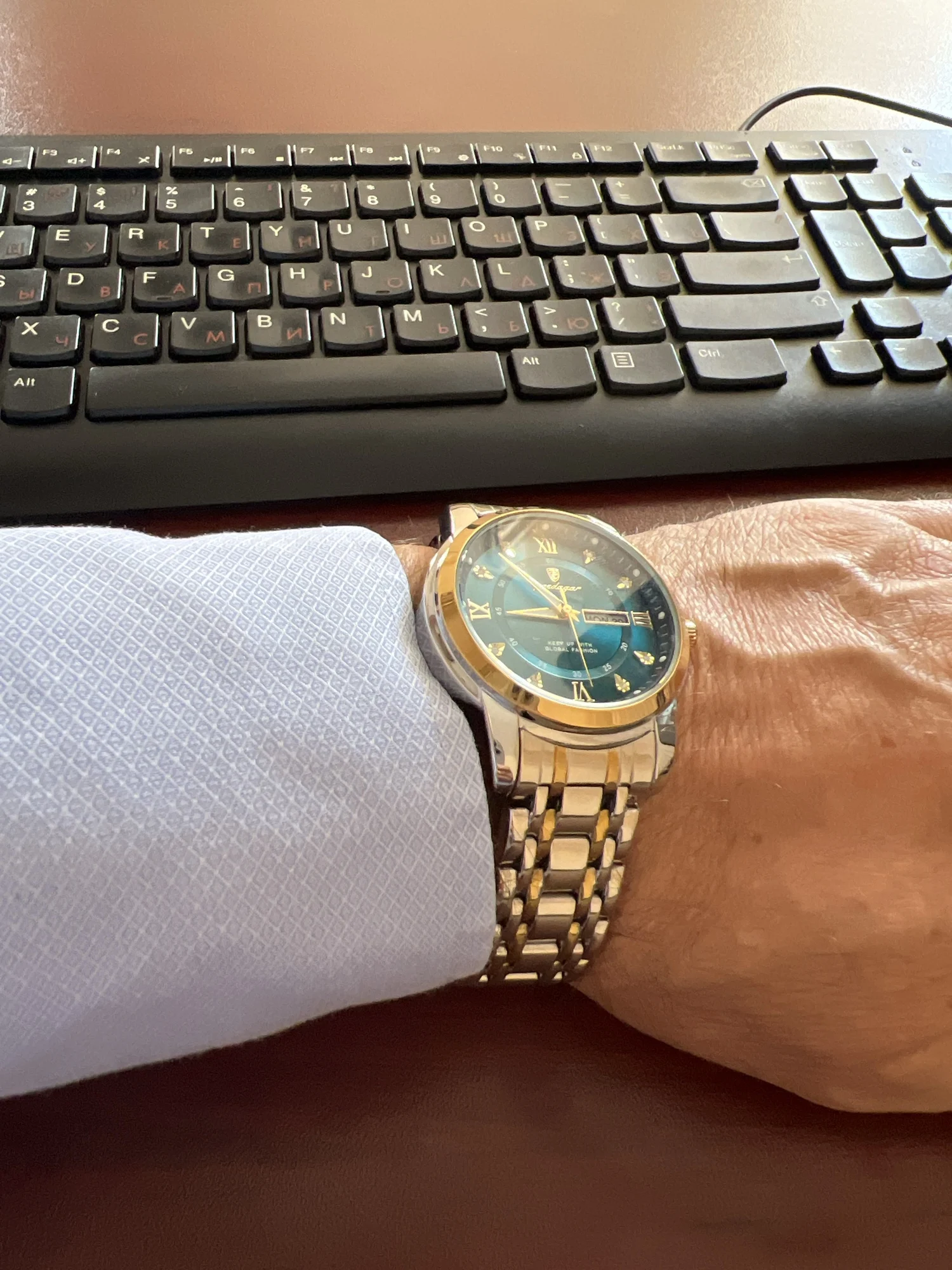 POEDAGAR Luxury Watch for Men photo review