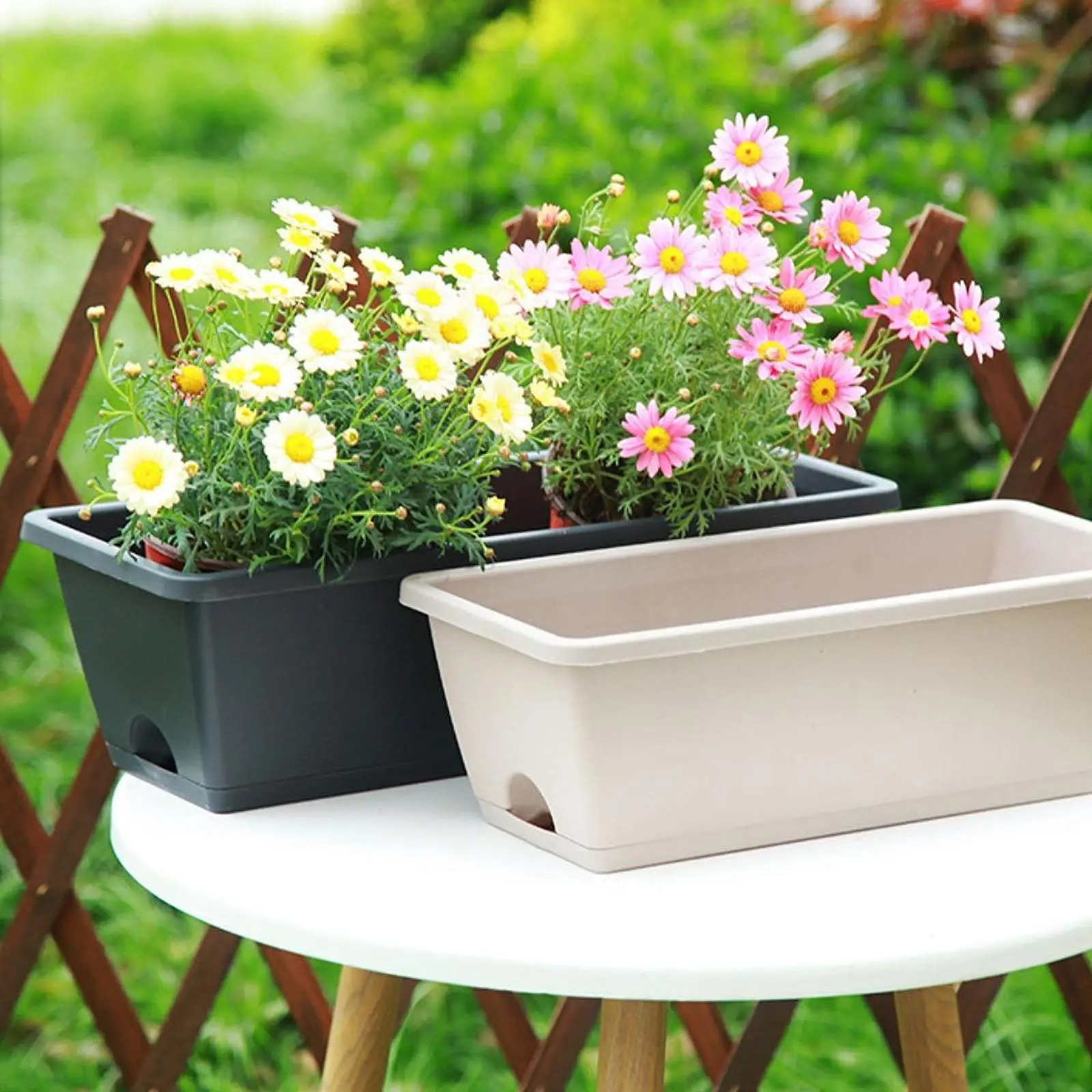 Hanging Flower Pot with Metal Hook 4