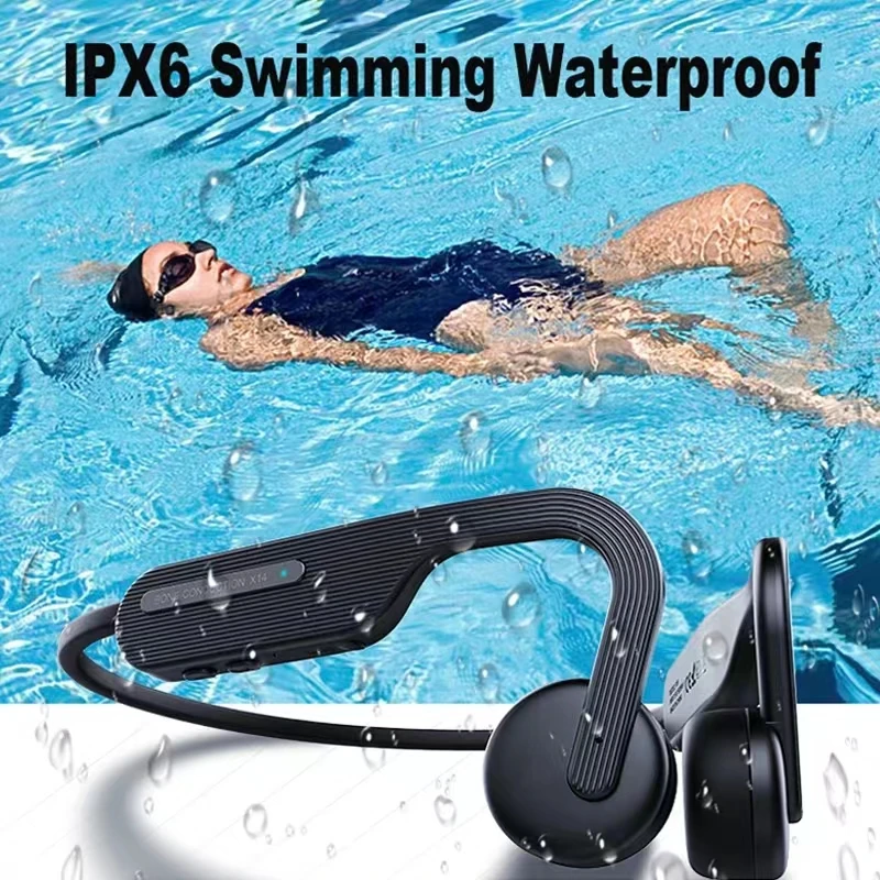 X14-Bluetoothワイヤレスヘッドセット,スポーツイヤホン,防水,イヤー