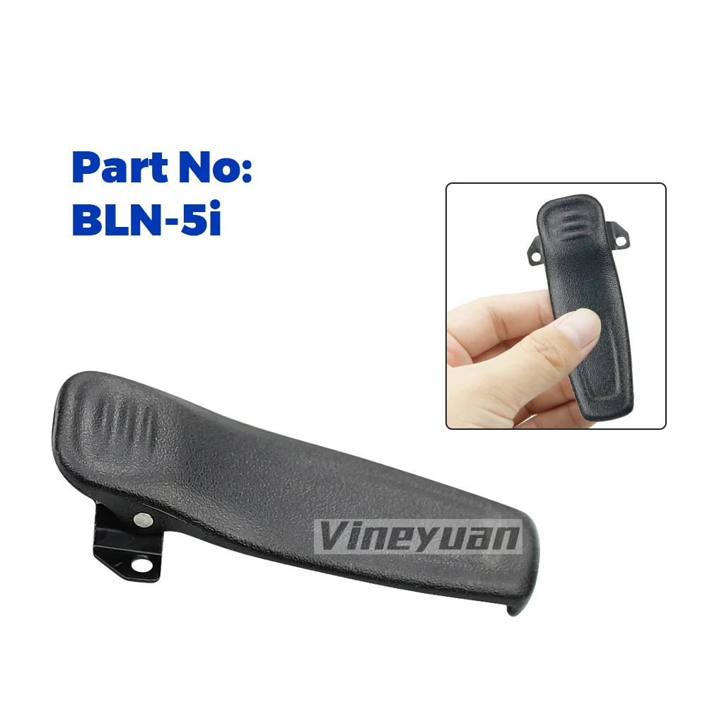 Durable Belt Clip for Digital Radio with Secure Fastening