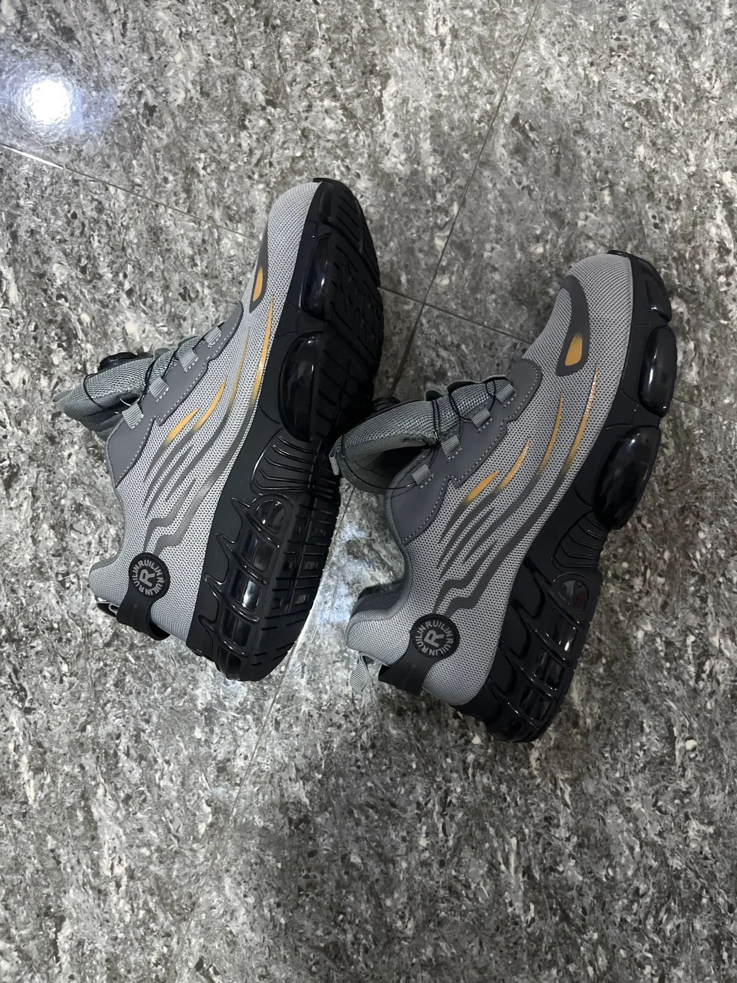 Men's Safety Work Boots with Steel Toe and Air Cushion Sole