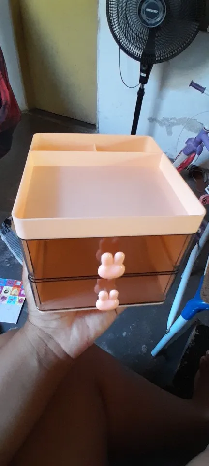 Organizador Mesa Coelho Porta Treco Caneta Gaveta/Maquiagem Escritório Multiuso - Neverdie Store photo review