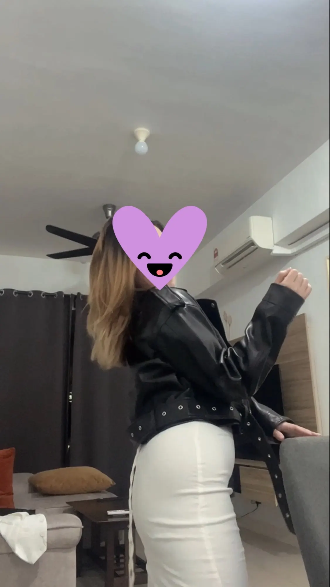 Ailegogo Faux Leather Short Jacket photo review