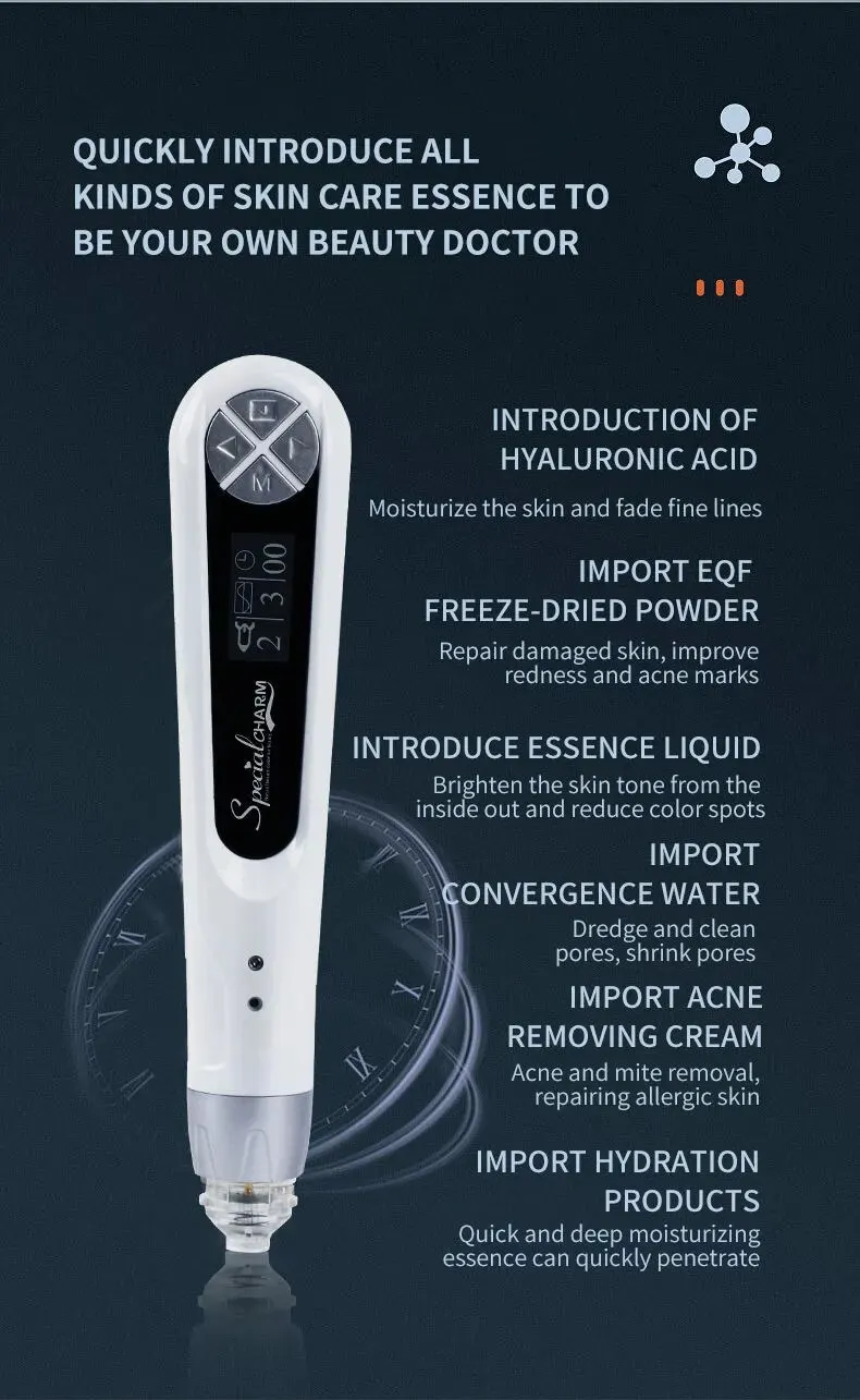 Portable home facial care tool beauty device using the latest minimally invasive treatment technology