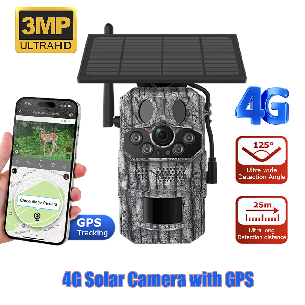 4G Cam with GPS