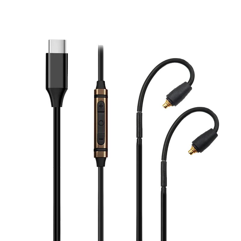 

Аудиокабель USBC TYPEC с микрофоном для наушников Sennheiser IE 900 IE 300 IE 600 IE 200 IE