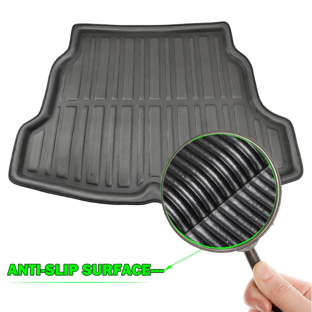 Car Rear Trunk Mat for Volkswagen VW Touran MK2 5T ~ Panel Tray Waterproof Pad Space Boot Carg Cover Accessories