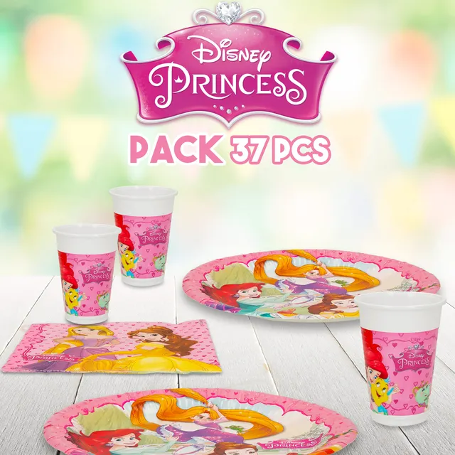 Tupperware Disney Princess Snack Cups Set of 4 Ariel Rapunzel