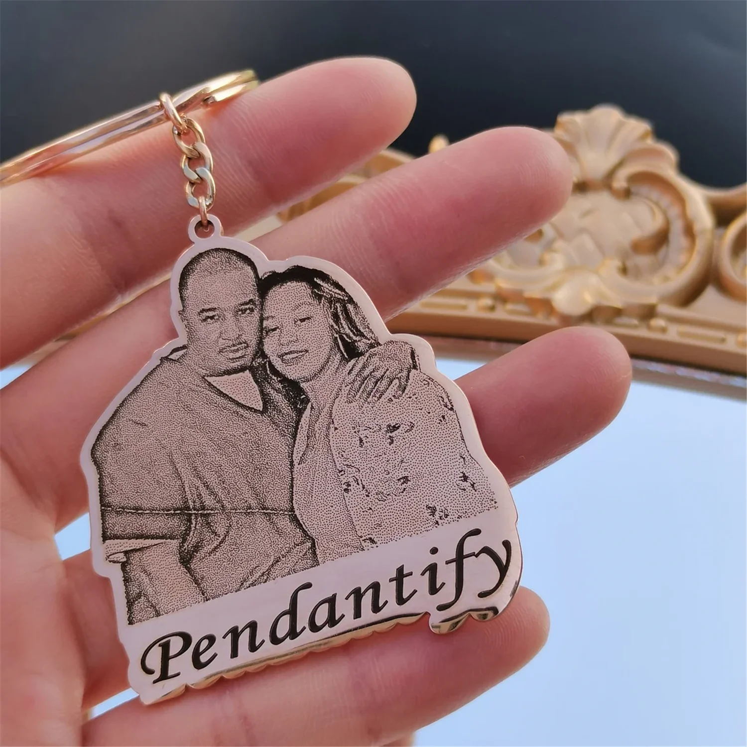 Pendantify Buy Photo Pet Keychain