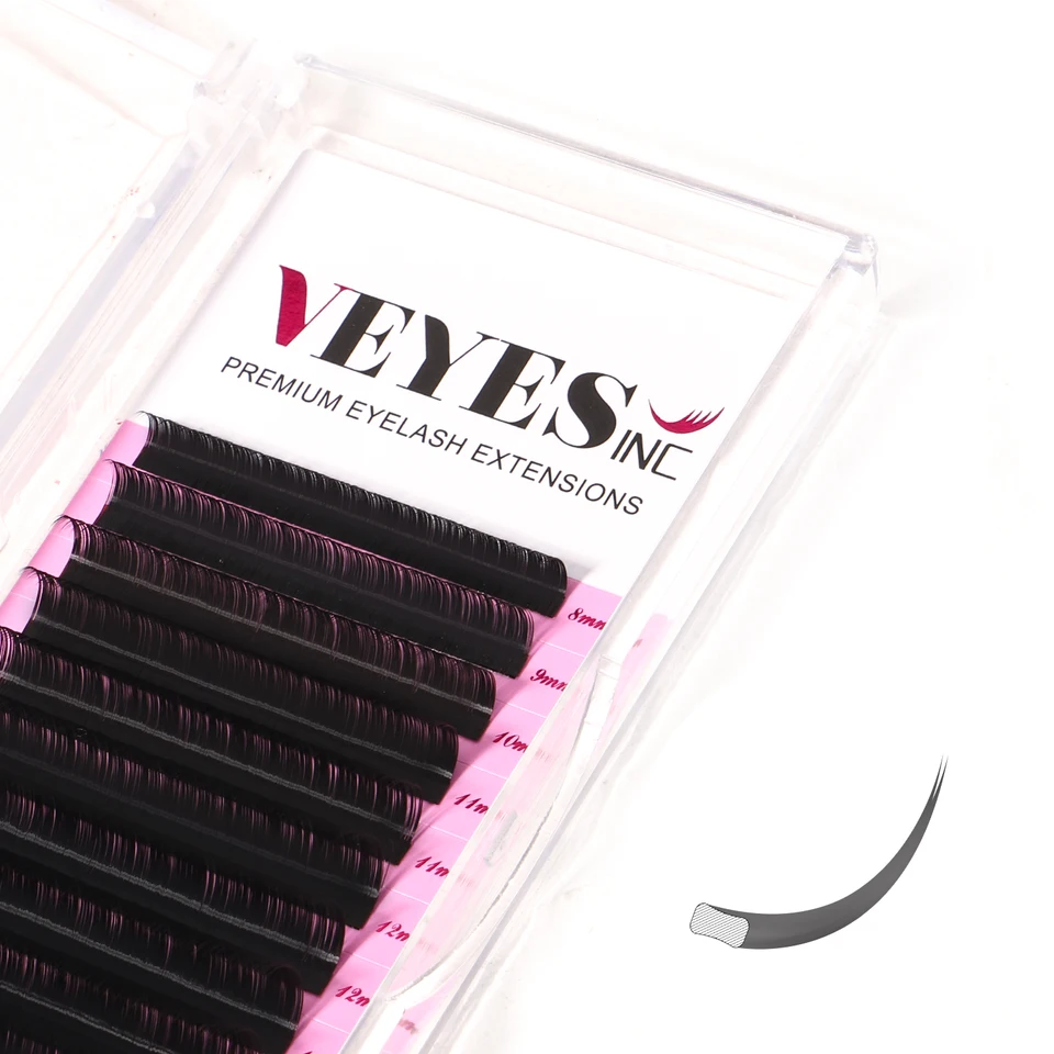 Veyelash Ellipse Flat Faux Mink Eyelash Extensions