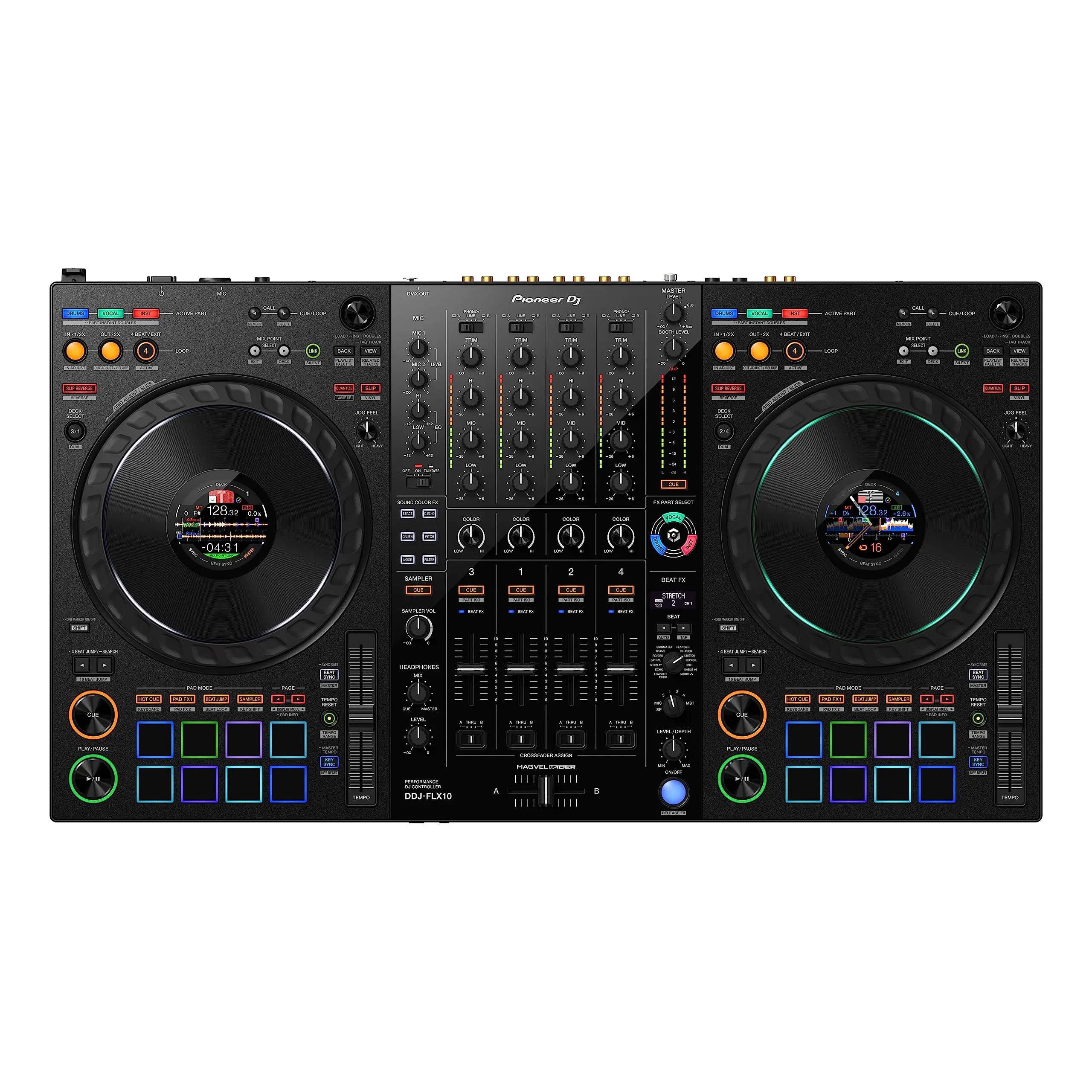 

Горячая Распродажа на новый DJ DDJ-FLX10 4-колодный контроллер.