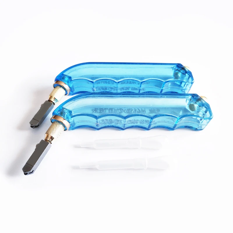 1 pc Pistol Grip Oiled Glass Cutter Stained Glass Cutting Art Tool 3-12mm