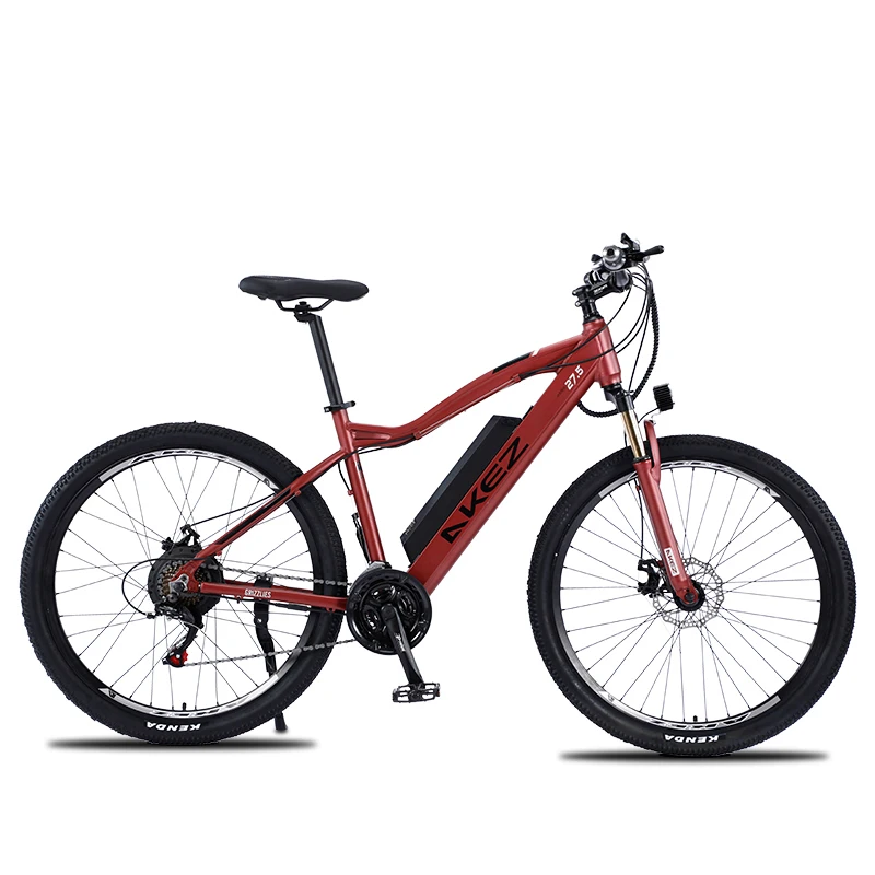 2022 Akez 27.5 Inch Electric Bicycle 500w Electric Mountain Bike Emtb
