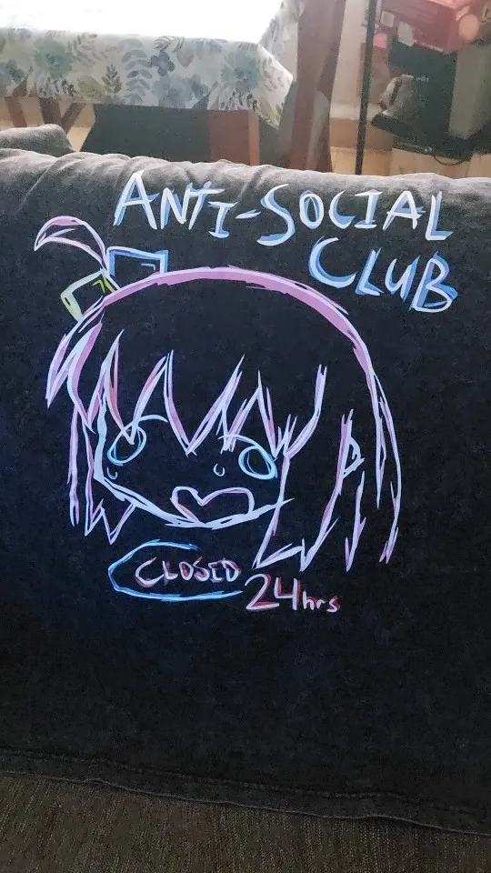 Anti-Social Club T-Shirt - Bocchi Collection photo review