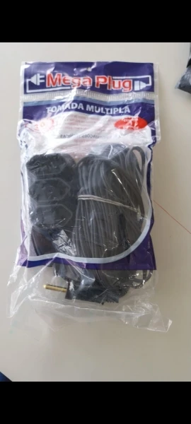 Extensão elétrica 3 Tomadas Compacta Atacado vários tamanhos photo review