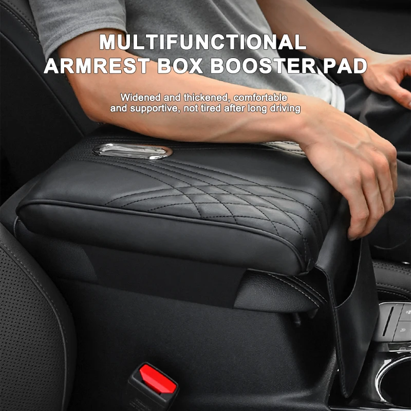 Car Armrest Extension Cushion Memory Foam Pad