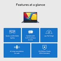 ASUS Vivobook 14" FHD Laptop,Intel Core i3 1315U, Up to 16GB RAM,1TB SSD,Wi-Fi 5,Windows 11 Home - Image 2