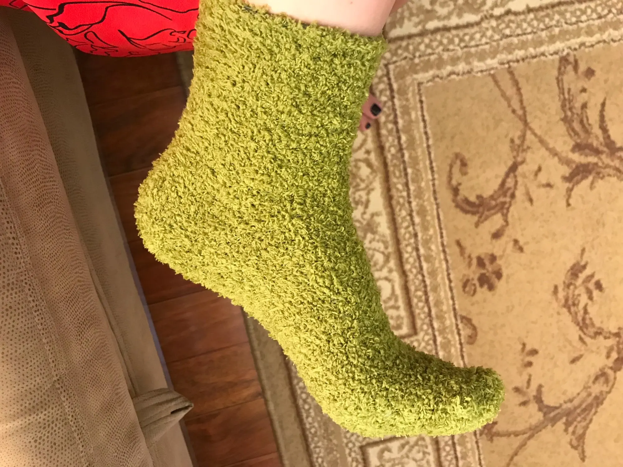 Flauschige Winter-Socken für Zuhause und als perfektes Weihnachtsgeschenk photo review