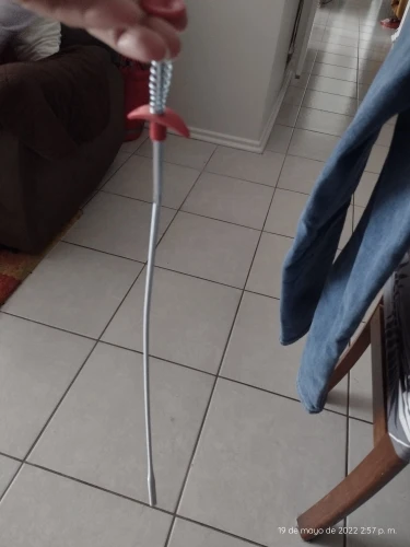 Desentupidor de Pia e Ralo Simples em Forma de Gancho photo review