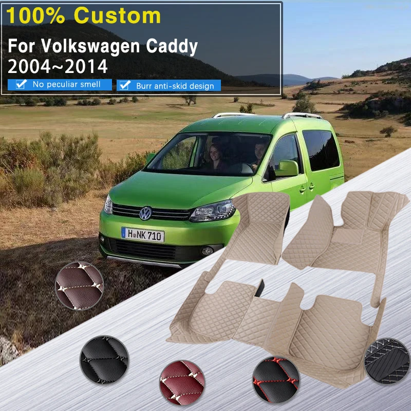 CarFloorMatsForVWVolkswagenCaddy2K20042014WaterproofCarMats