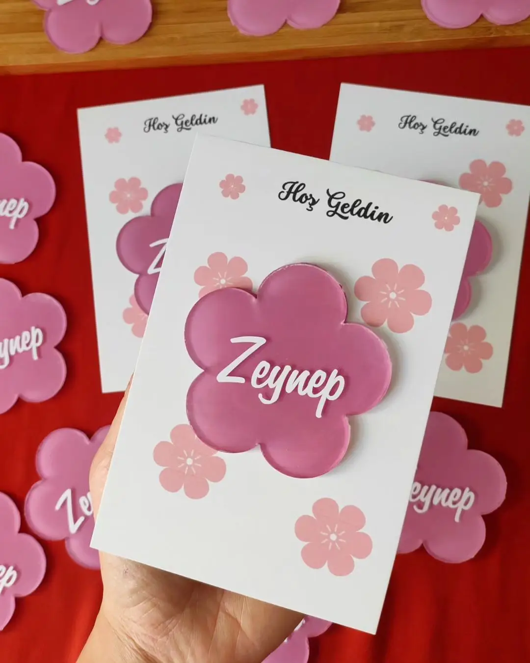 Plexiglass Magnet, 20 PCs baby girl Baby shower favor, Gift For Event, birhday, Party Favors, bapteme, bapteme