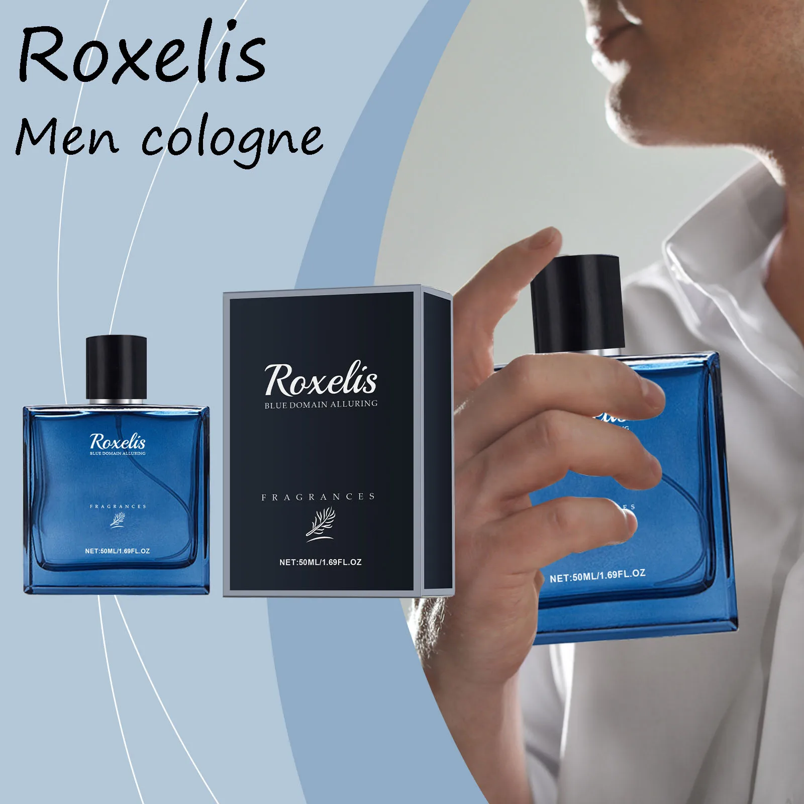 Roxelis eau de toilette för män elegant träig doft_voghion.com