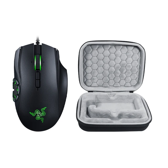 ノートパソコン用ハンギングマウスケース,naga v2 pro用ハード収納 
