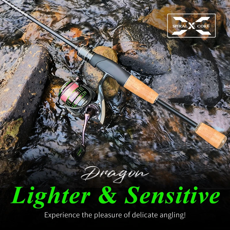 Tsurinoya Carbon Fiber Fishing Rod Dragon Ⅱ 1.98m 662l Fast Action