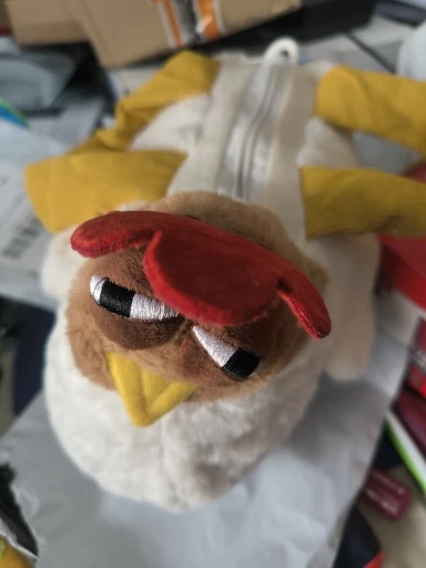 Ugly Chicken Plush Handbag photo review
