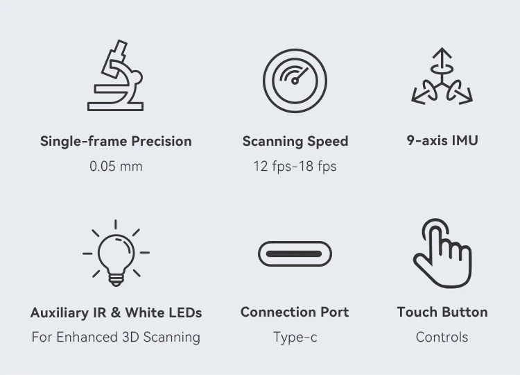 Scanner 3D POP 3