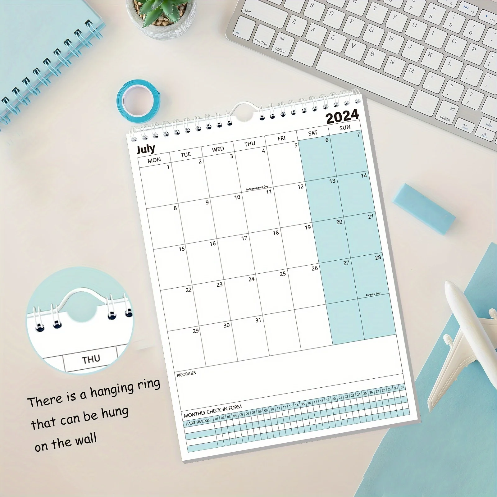 Minimalistic Wall Calendar Jan-Dec Monthly Calendar Planner With Daily Blocks Office School Home Supplies wall calendar,paper wall calendar