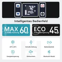 Комбинация холодильника-морозильной камеры компрессора с приложением и ЖК-дисплеем |   Портативный кемпинговый холодильник для мобильного дома, автомобиля, лодки — изображение 4