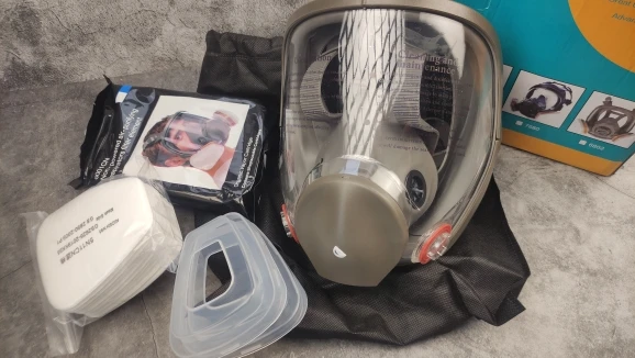 6800 Anti-Fog Full Face Respirator Gas Mask Industrial Painting Spraying Respirator Safety Work Filter Formaldehyde Protection photo review