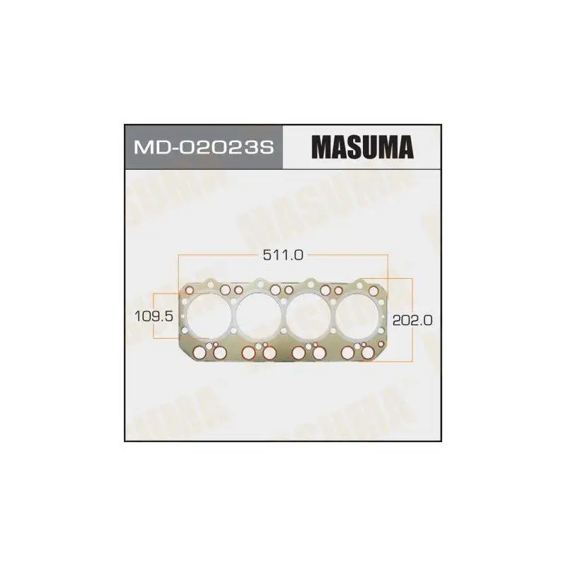 MD-02023S Прокладка Головки блока MASUMA FD35T / ERC EG981