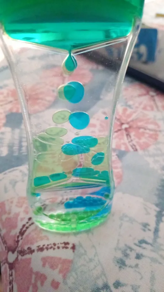 Liquid Motion Bubbler Hourglass Timer photo review