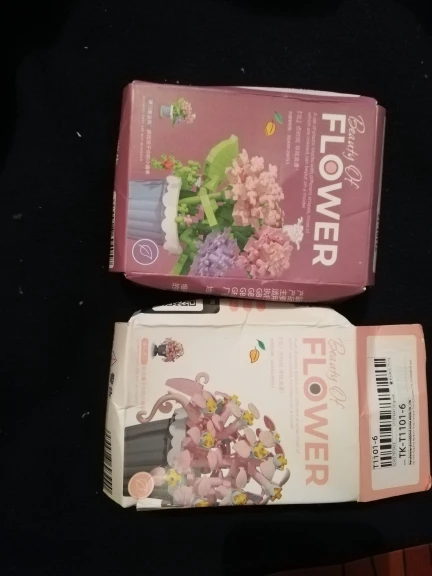 1PC Mini Succulent Flower Pot Building Blocks Simulation Flower Assembling Brick Model Kids Toys photo review